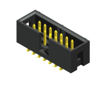 连接器 线对板连接器  Box Header 2.45mm SMT Right Angle Straight Type